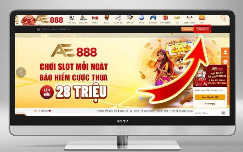 Đăng Ký AE888 - Hướng Dẫn Các Bước Tạo Tài Khoản Chơi Đăng Ký AE888 - Hướng Dẫn Các Bước Tạo Tài Khoản Chơi