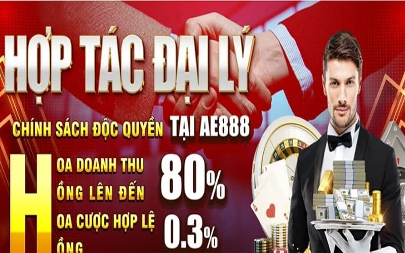 Đại Lý AE888 - Hoa Hồng Lên Đến 80% Không Gối Đầu Doanh Thu Đại Lý AE888 - Hoa Hồng Lên Đến 80% Không Gối Đầu Doanh Thu