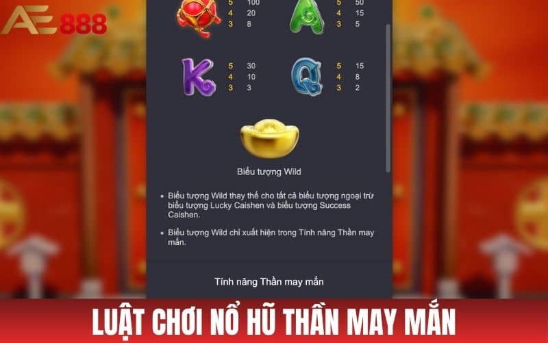 Thần May Mắn - Tựa Game Quay Hũ Hấp Dẫn Tại AE888 Thần May Mắn - Tựa Game Quay Hũ Hấp Dẫn Tại AE888