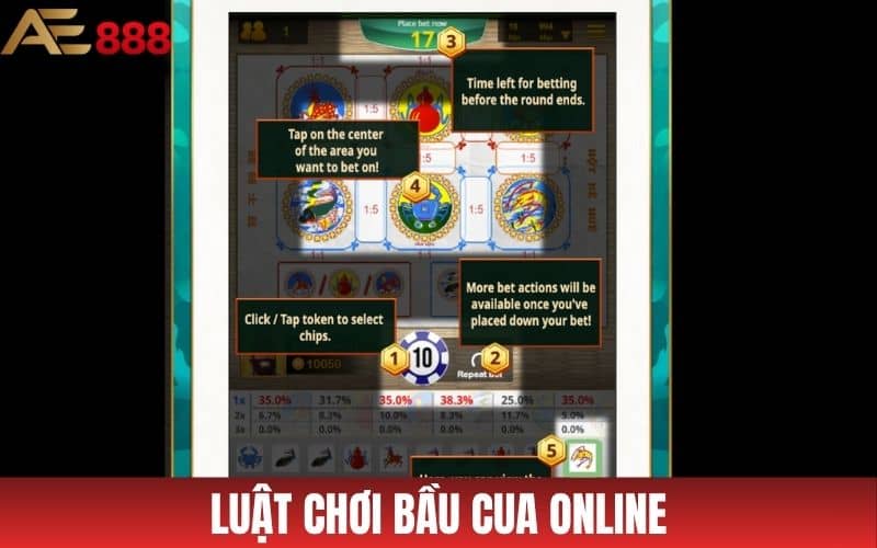 Bầu Cua Online - Hướng Dẫn Chi Tiết Chơi Tại Game Bài AE888 Bầu Cua Online - Hướng Dẫn Chi Tiết Chơi Tại Game Bài AE888